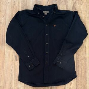 Ariat Men's Classic Black Button Down Shirt